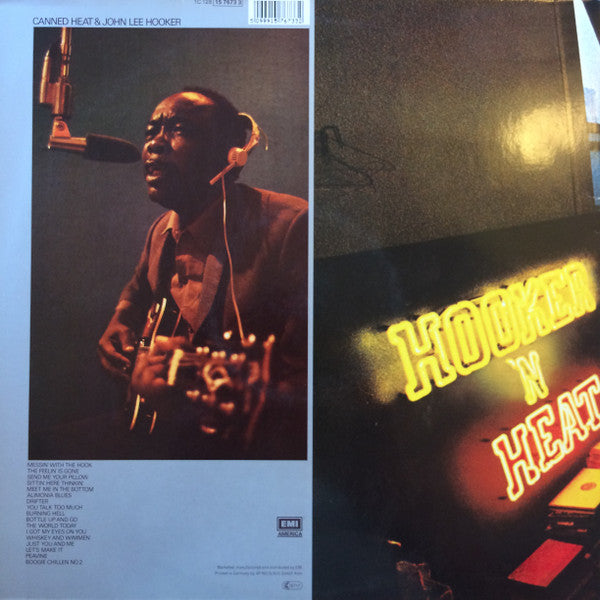 Canned Heat & John Lee Hooker - Hooker 'N' Heat (2xLP, Album, RP)