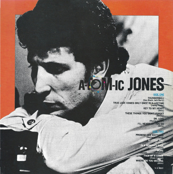 Tom Jones - A-Tom-ic Jones (LP, Album, Gat)