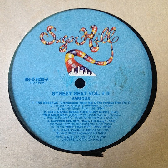 Various - Street Beat Vol. II (12"", EP)