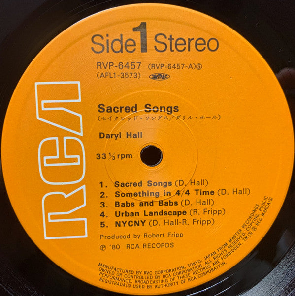 Daryl Hall - Sacred Songs (LP, Album)