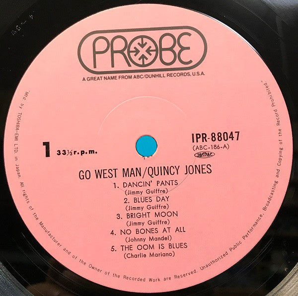 Quincy Jones - Go West, Man! (LP, Album)