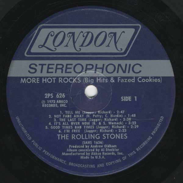 The Rolling Stones - More Hot Rocks (Big Hits & Fazed Cookies)(2xLP...