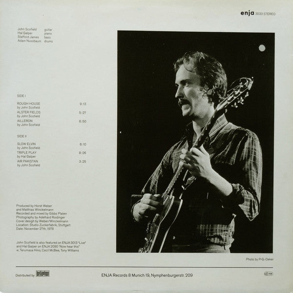 John Scofield Quartet - Rough House (LP, Album)