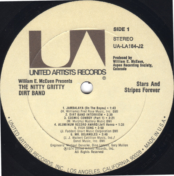 Nitty Gritty Dirt Band - Stars And Stripes Forever (2xLP, Album, Gat)