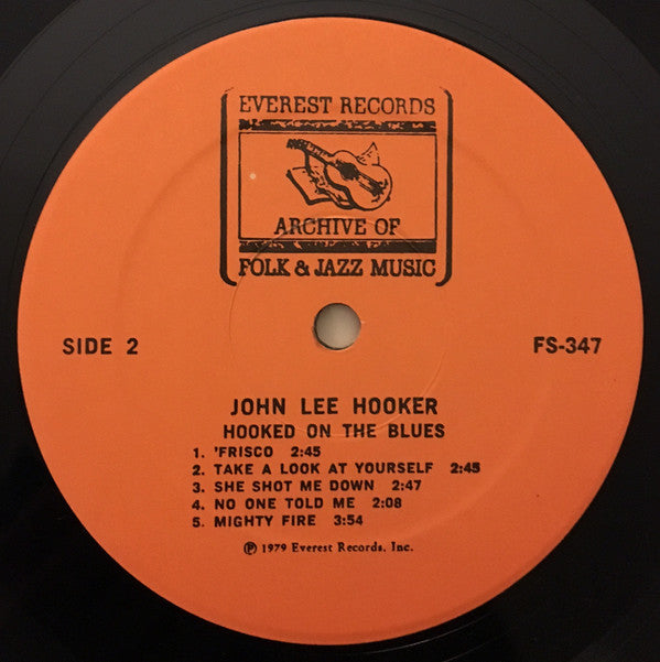 John Lee Hooker - Hooked On The Blues (LP, Album)