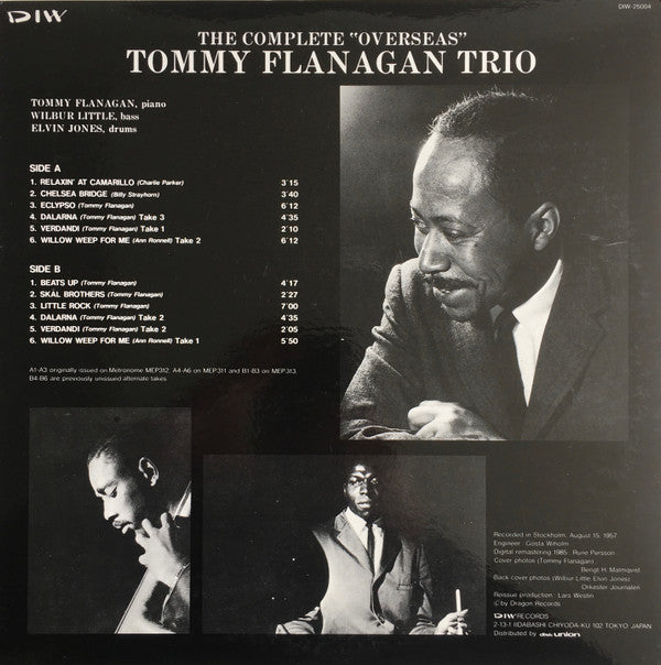 Tommy Flanagan Trio - The Complete ""Overseas""(LP, Album, Mono, RE...