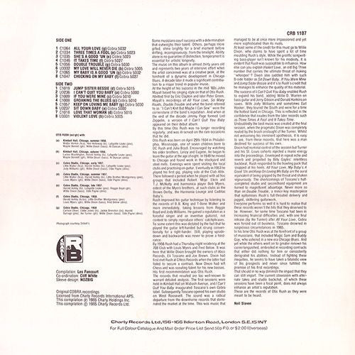 Otis Rush - The Classic Recordings . . . (LP, Comp)