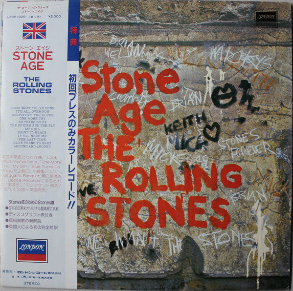 The Rolling Stones - Stone Age (LP, Comp, Ora)