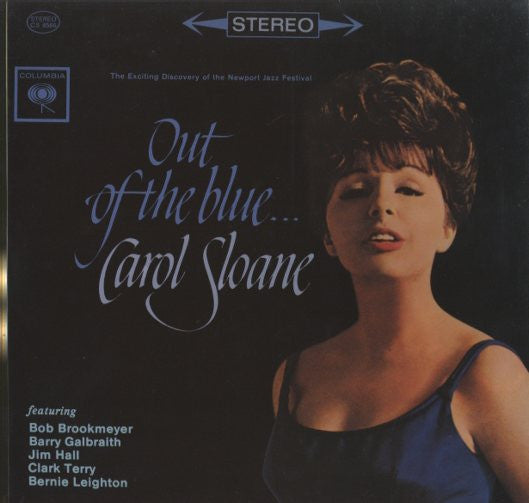 Carol Sloane - Out Of The Blue (LP, Album, RE)