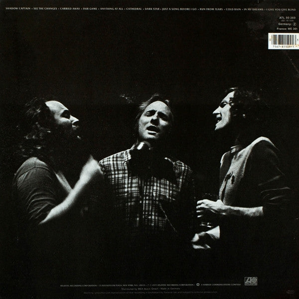 Crosby, Stills & Nash - CSN (LP, Album, RP, Bar)