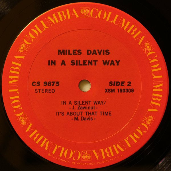 Miles Davis - In A Silent Way (LP, Album, RE, Pit)