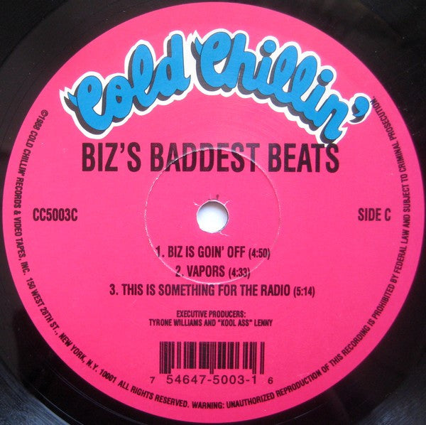 Biz Markie - Biz's Baddest Beats (2xLP, Comp)