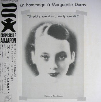 Richard Jobson - Un Hommage A Marguerite Duras ""Simplicity, Splend...