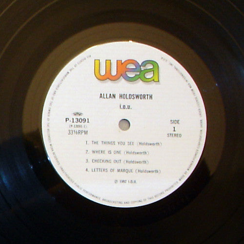 Allan Holdsworth - I.O.U. (LP, Album)