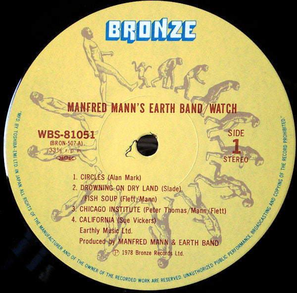 Manfred Mann's Earth Band - Watch (LP, Album)