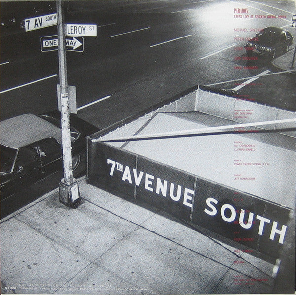 Steps (3) - Paradox - Live At Seventh Avenue South (LP, Album)