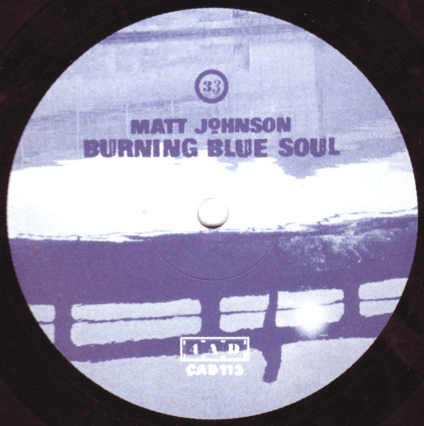 Matt Johnson - Burning Blue Soul (LP, Album, RE)