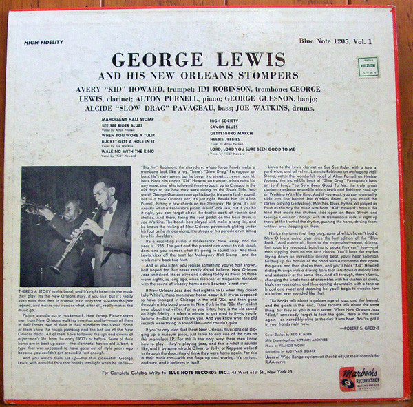 George Lewis And His New Orleans Stompers - George Lewis And His Ne...