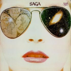 Saga (3) - Worlds Apart (LP, Album, RE, Ter)