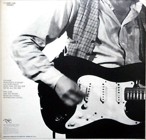 Eric Clapton - Slowhand (LP, Album, Gat)