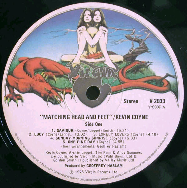 Kevin Coyne - Matching Head And Feet (LP, Album, Mis)