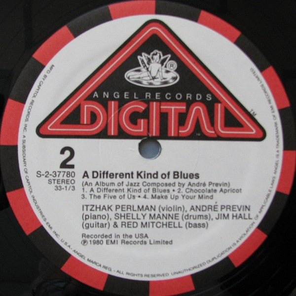Itzhak Perlman - A Different Kind Of Blues (An Album Of Jazz Compos...
