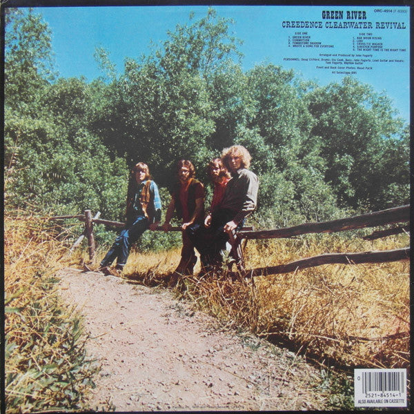 Creedence Clearwater Revival - Green River (LP, Album, RE)