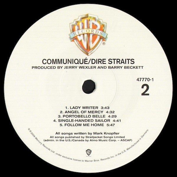 Dire Straits - Communiqué (LP, Album, RE, RM, 180)