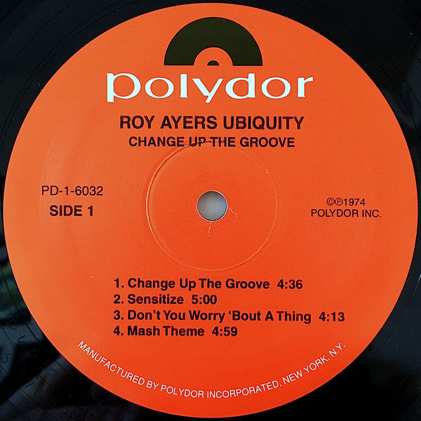 Roy Ayers Ubiquity - Change Up The Groove (LP, Album, RE)