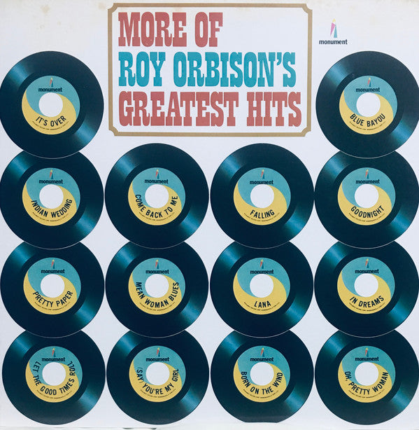 Roy Orbison - More Of Roy Orbison's Greatest Hits (LP, Comp)