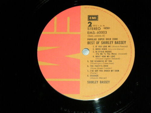 Shirley Bassey - Best Of (LP, Comp,  )