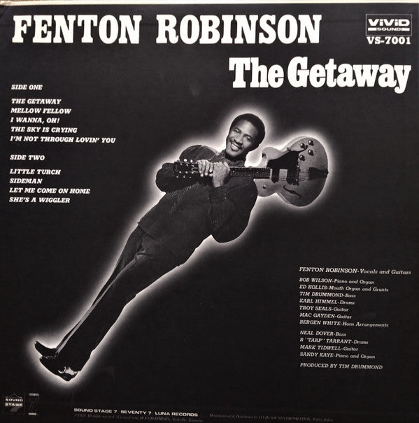 Fenton Robinson - The Getaway (LP, Album, RE)