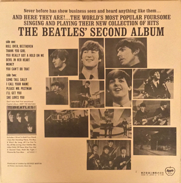 The Beatles - The Beatles' Second Album (LP, Album, RE, Red)