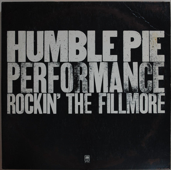 Humble Pie - Performance: Rockin' The Fillmore (2xLP, Album, RE, Mon)