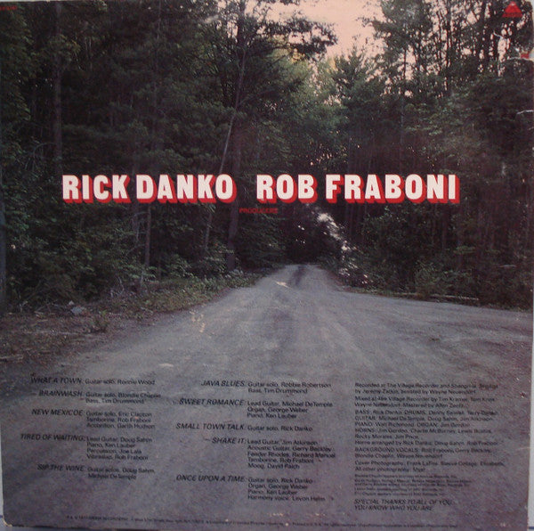 Rick Danko - Rick Danko (LP, Album, San)