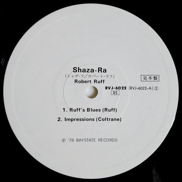 Robert Ruff - Shaza-Ra (LP, Album, Promo)