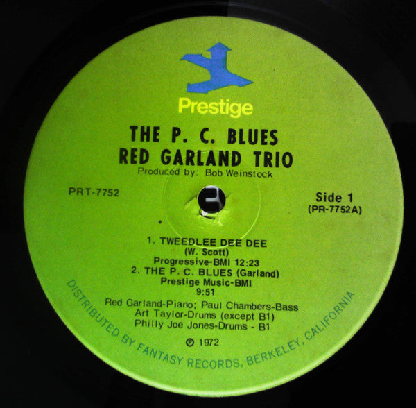 Red Garland - The P.C. Blues (LP, Album, RM)