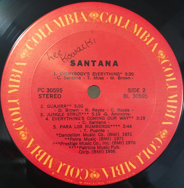 Santana - Santana III (LP, Album, RP, Gat)