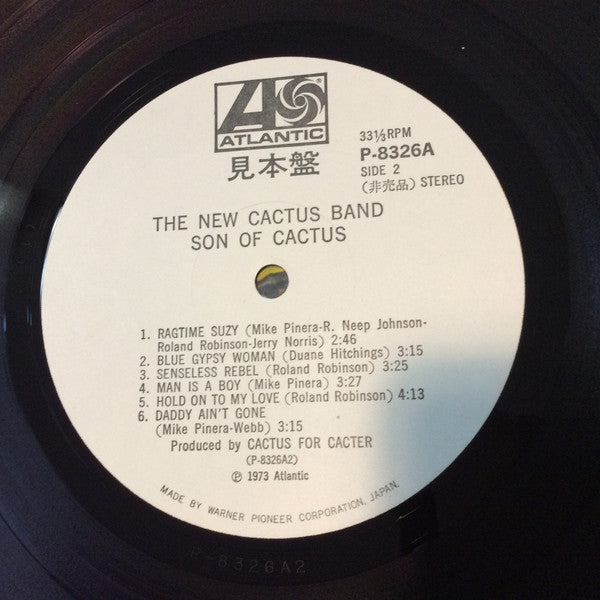 The New Cactus Band - Son Of Cactus (LP, Album, Promo)