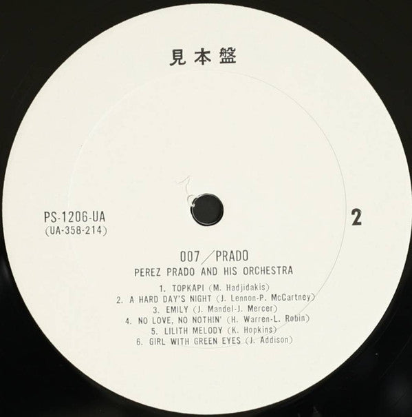 Perez Prado And His Orchestra - 007 / Prado  (LP, Album, Promo)