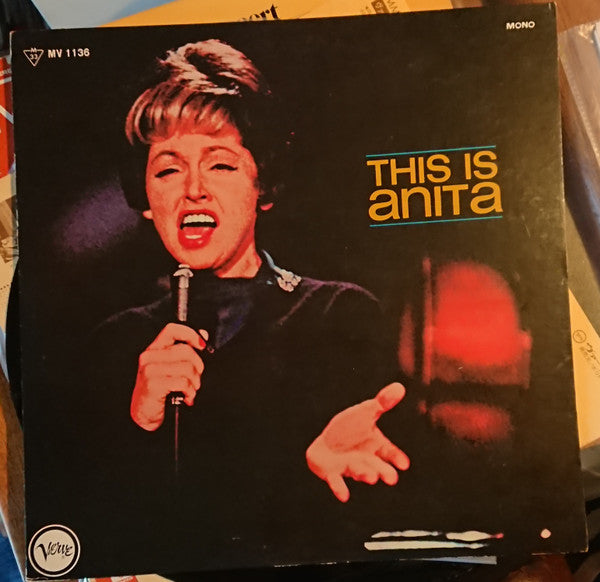Anita O'Day - This Is Anita (LP, Album, Mono)