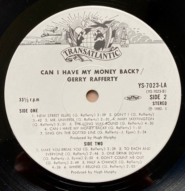 Gerry Rafferty - Can I Have My Money Back? (LP, Album)