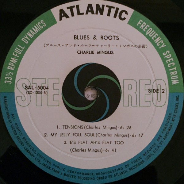 Charlie Mingus* - Blues & Roots (LP, Album)