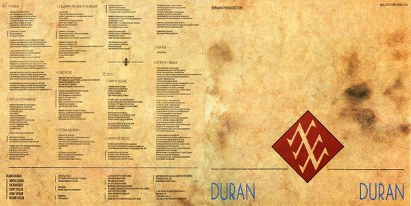 Duran Duran - Seven And The Ragged Tiger (LP, Album, Pos)