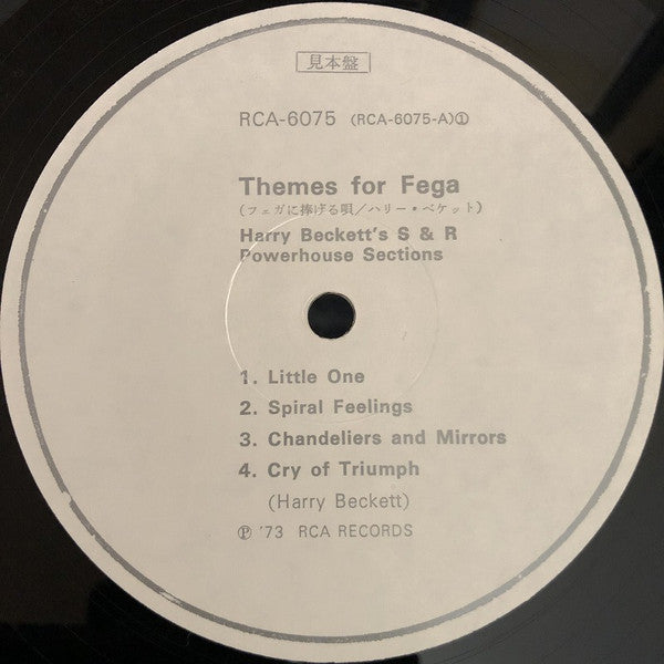 Harry Beckett's S & R Powerhouse Sections - Themes For Fega(LP, Alb...