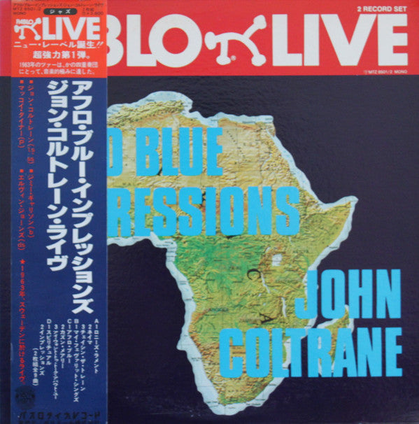 John Coltrane - Afro Blue Impressions (2xLP, Album, Mono, Promo)