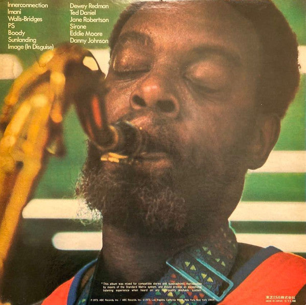 Dewey Redman - The Ear Of The Behearer (LP, Album, Promo, Gat)