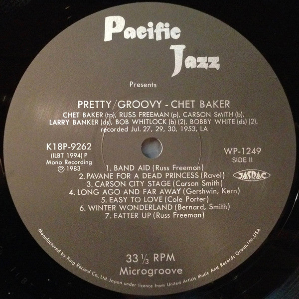 Chet Baker - Pretty/Groovy (LP, Comp, Mono, RE)
