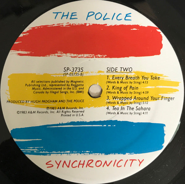 The Police - Synchronicity (LP, Album, BRY)