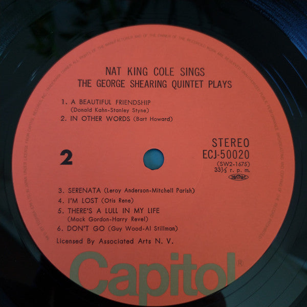 Nat King Cole - Nat King Cole Sings / George Shearing Plays(LP, Album)